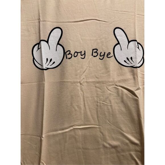 Boy Bye Women's T-shirt size Large - Picture 2 of 2